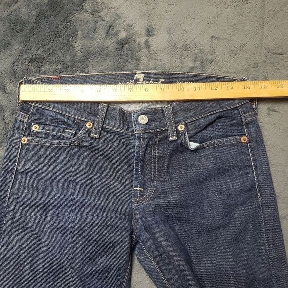 7 For All Mankind Roxanne Classic Slim Fit Jeans 26 - Picture 9 of 12